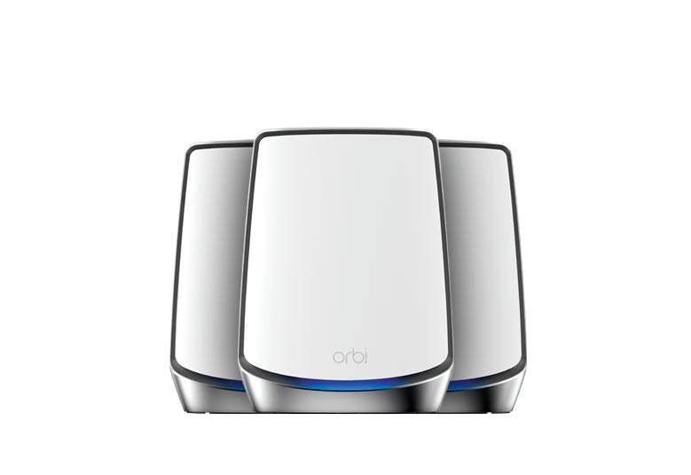 Netgear Orbi 850 Series Tri-band WiFi 6 Router, Up to 2 Gig Ethernet, 6 GBps Wireless Speed, 1 Year Warranty | RBK853-100EUS