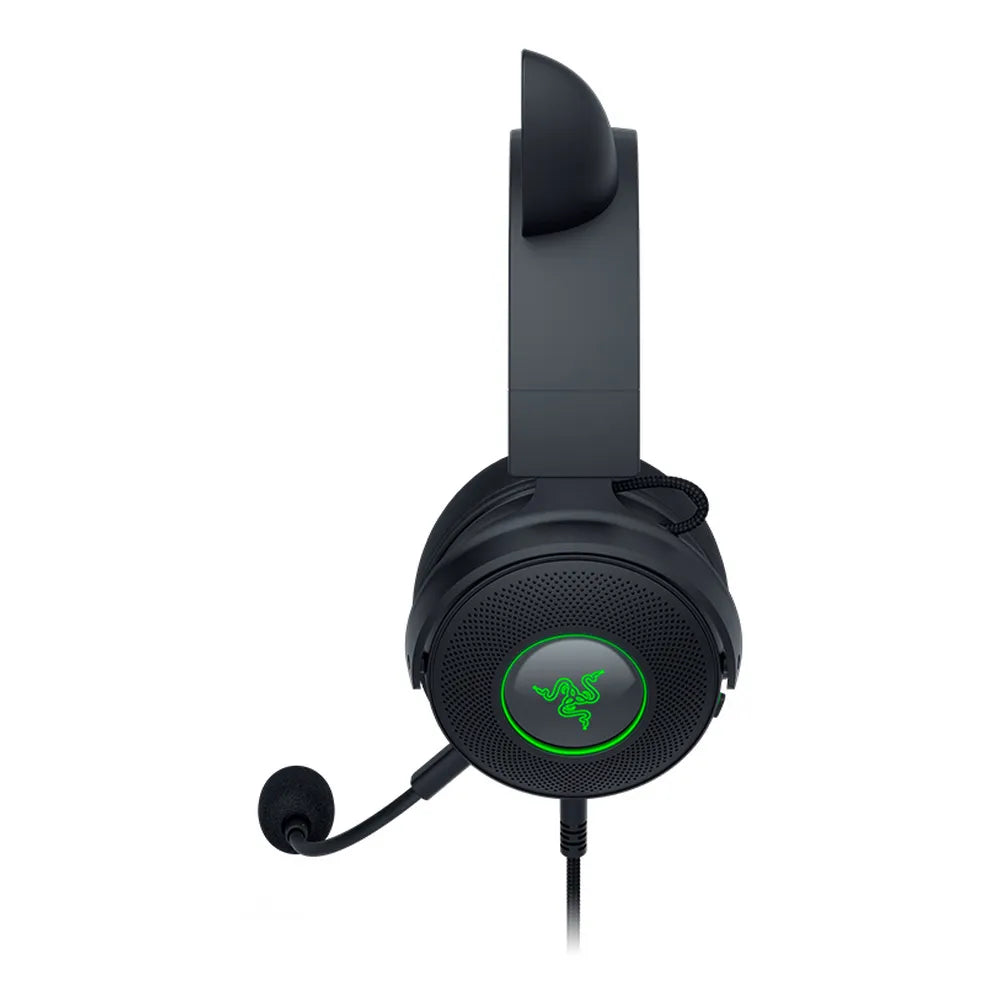 Razer Kraken Kitty Edition V2 Pro Gaming Headset, Stream Reactive Razer Chroma R GB, Cable Length:2m, Black, 1 Year Warranty | RZ04-04510100-R3M1