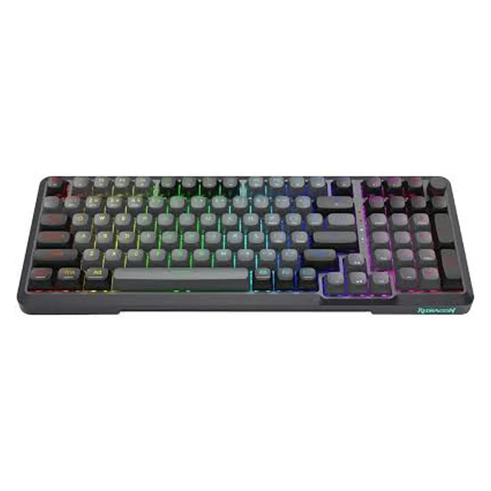 Redragon K688 Bragi Pro Wireless Mechanical Gaming Keyboard, 96% Layout, 2.4 GHz, Bluetooth & USB-C Wired, Hot-Swappable Longyin Linear Switches, RGB Backlight, Full Anti-Ghosting, Black, 1 Year Warranty | K688GB-RGB-PRO