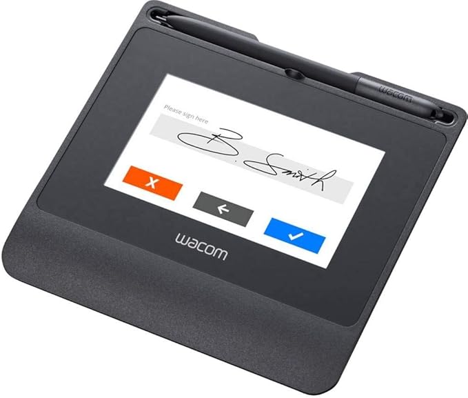 Wacom Color Signature Pad, 1 Year Warranty | STU540-CH2