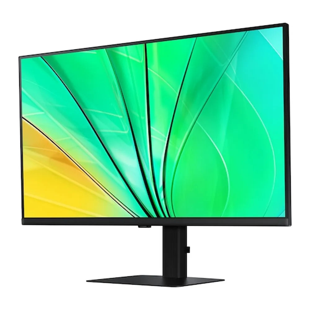 Samsung ViewFinity S6 S60D Monitor, 32" QHD (2560 x 1440) Resolution, 100Hz, Anti-glare, 5ms Response Time, USB 3.0 Hub, HDMI, DisplayPort, Tilt/Pivot/Swivel/Height Adjustable Stand, Black, 1 Year Warranty | LS32D606EAMXUE