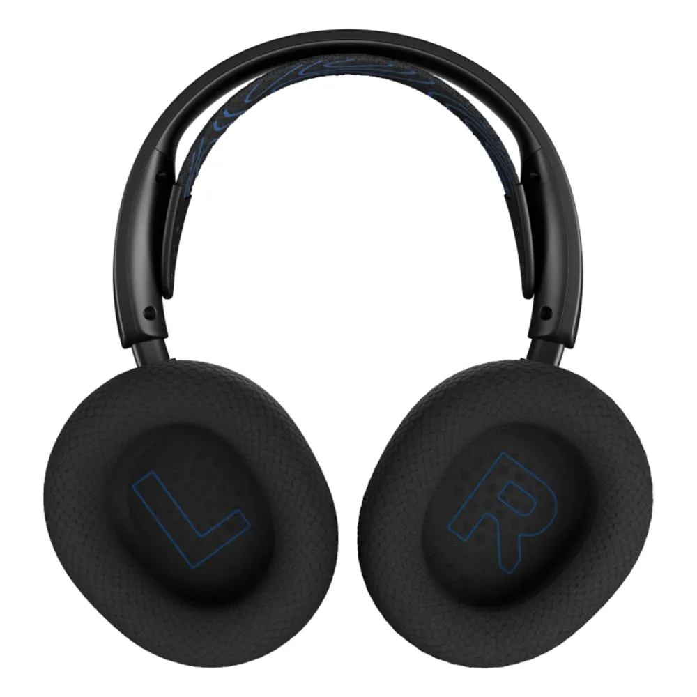SteelSeries Arctis Nova 5P Wireless Gaming Headphones, 2.4 GHz Wireless, Bluetooth, Over-Ear, Cosed Back, ClearCast Gen 2 Microphone, 40 mm Speaker with Neodymium Magnets, Black, 1 Year Warranty | 61673