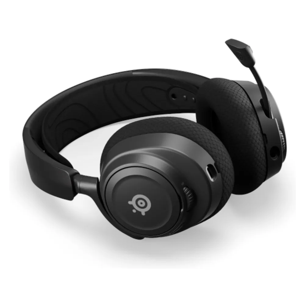 SteelSeries Arctis Nova 7 Wireless Gaming Headphones, 2.4 GHz Wireless, Bluetooth, 3.5 mm jack, Over-Ear, Cosed Back, ClearCast Gen 2 Microphone, 40 mm Speaker with Neodymium Magnets, Black, 1 Year Warranty | 61730
