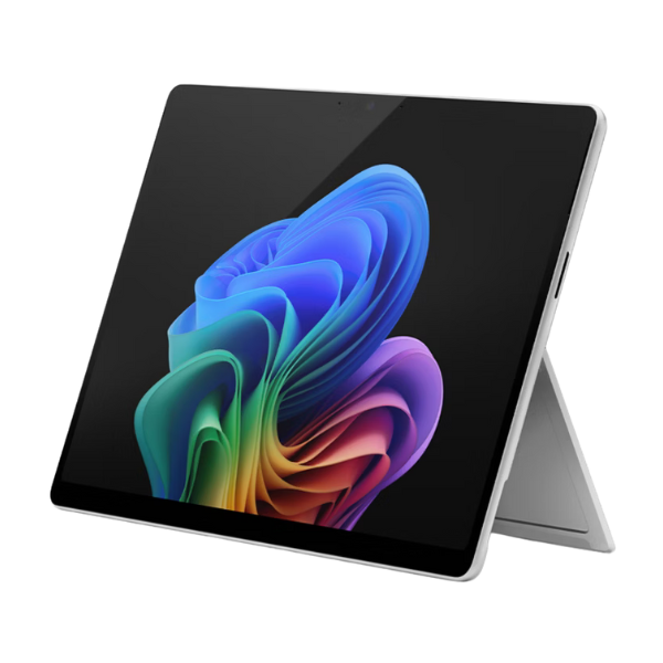 Microsoft Surface Pro 11 Copilot+ PC, Snapdragon X Elite Processor, 16 GB RAM, 512 GB SSD, 13" Pixel Sense Flow Display, 5G, Windows 11 Pro, Platinum, 1 Year Warranty | ZFB-00006