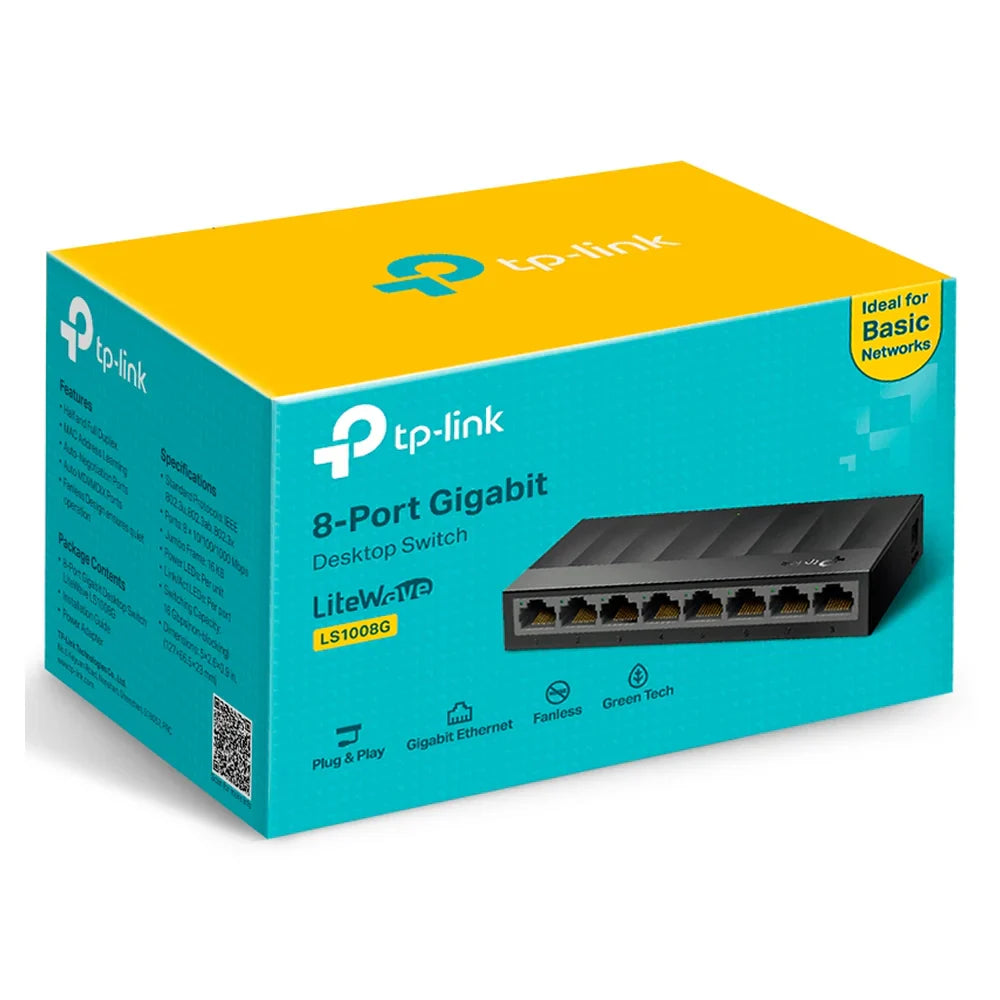 TP-Link-LS1008G-8-Port-Gigabit-Desktop-Unmanaged-Switch-LS1008G