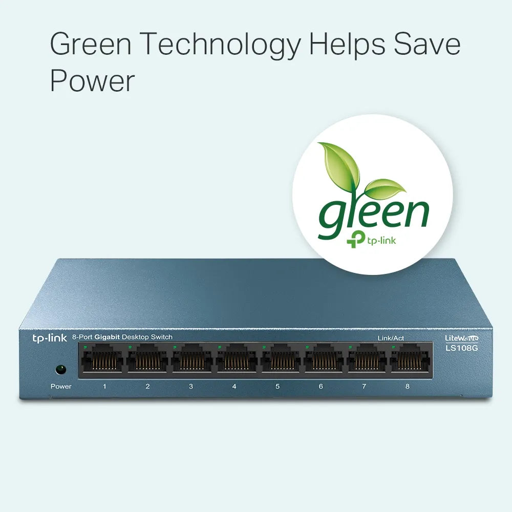 TP-Link-LS108G-8-Port-Gigabit-Desktop-Unmanaged-Switch-LS108G
