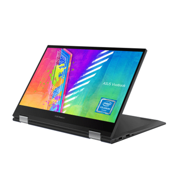 ASUS Vivobook Go 14 Intel Celeron N4500 Processor, 4 GB RAM, 128 GB SSD, 14" Touch Display, Windows 11 Home, Office 365, 1 Year Warranty | TP1400KA-EC075WS