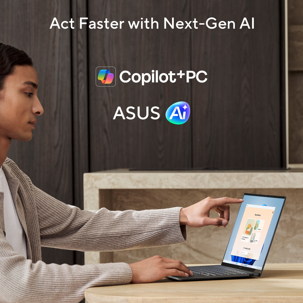 ASUS Zenbook S 14 Laptop, Intel Core Ultra 9 386H Processor, 32GB RAM, 1TB SSD, 14" 3K OLED 120Hz Display, Windows 11 Home, Backlit English & Arabic Keyboard, 1 Year Warranty | UX5406AA-SW114W