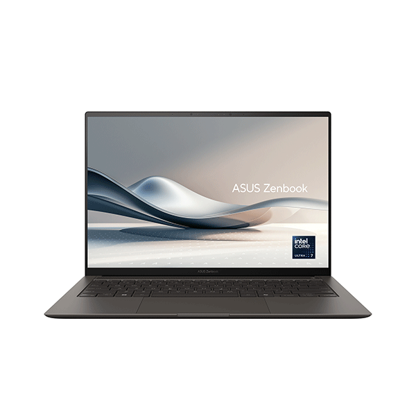 ASUS Zenbook S 14 OLED INTEL LNL Core™ Ultra 7 معالج، ذاكرة وصول عشوائي سعة 32 جيجابايت، 1 تيرابايت SSD، رسومات Intel Arc، شاشة OLED مقاس 14 بوصة، ويندوز 11 هوم، ضمان لمدة عام | UX5406SA-OLEDU731WG