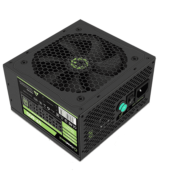 GAMEMAX VP600 600 Watt 80Plus Bronze | VP-600
ضمان المحل لمدة سنة واحدة