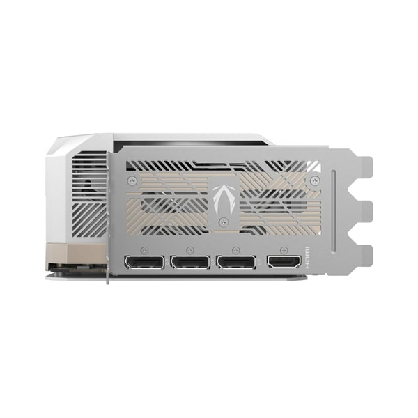 Zotac Gaming GeForce RTX 5080 SOLID OC Edition Graphics Card, GDDR7 16 GB 256-bit Memory, HDMI 2.1b & DP 2.1b Outputs, PCI Express 5.0, 2640 MHz Boost Clock, 30 GBps Memory Clock, White, 1 Year Warranty | ZT-B50800Q-10P