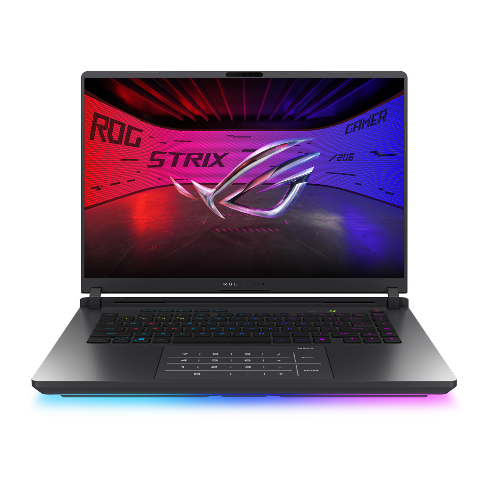 Asus ROG Strix G16 Gaming Laptop, Intel Core i9-14900HX Processor, 32GB DDR5 RAM, 1TB SSD, NVIDIA GeForce RTX 5070 8GB GDDR7, 16" WQXGA 240Hz IPS-Level Display, Windows 11 Home, English & Arabic Keyboard, 1 Year Warranty | G615JPR-G91621W