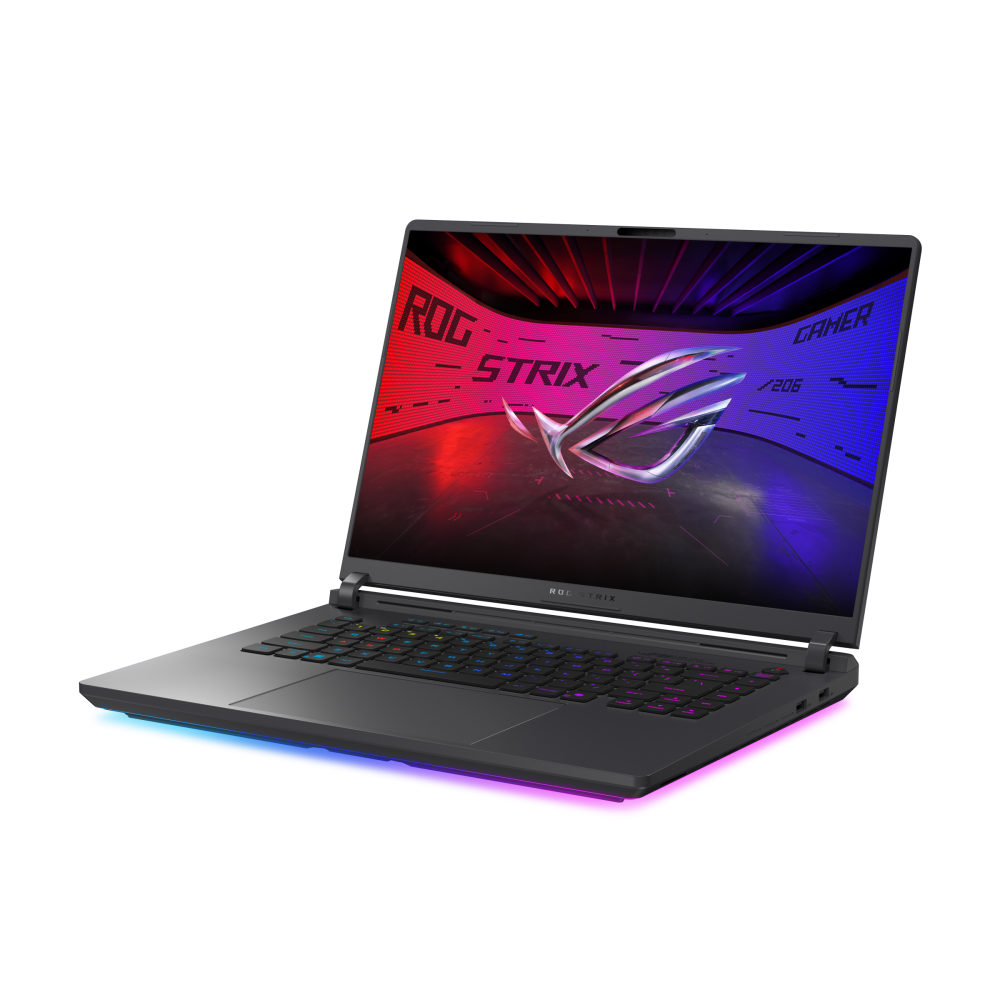 Asus ROG Strix G16 Gaming Laptop, Intel Core i9-14900HX Processor, 32GB DDR5 RAM, 1TB SSD, NVIDIA GeForce RTX 5070 8GB GDDR7, 16" WQXGA 240Hz IPS-Level Display, Windows 11 Home, English & Arabic Keyboard, 1 Year Warranty | G615JPR-G91621W