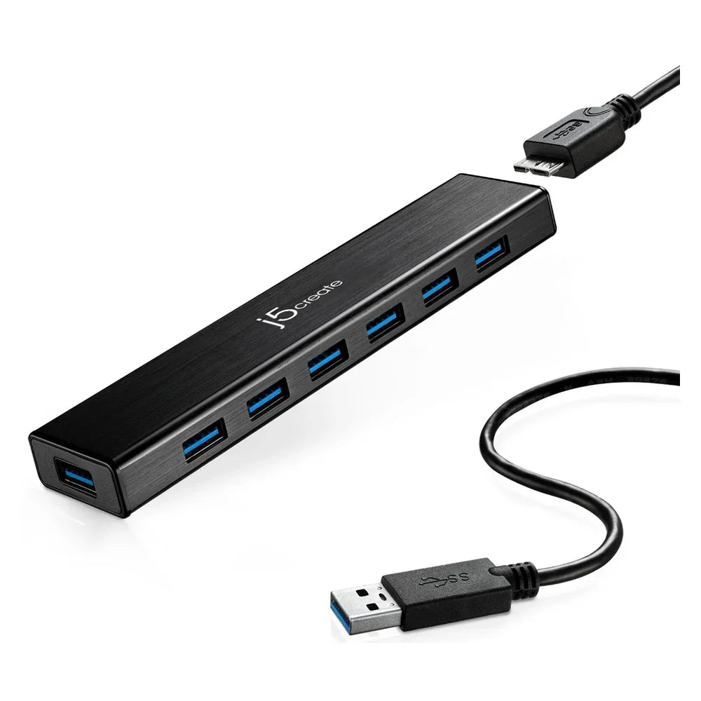 j5create-7-Port-Hub-JUH377