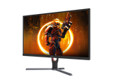 AOC 24G11E Gaming Monitor, 24" FHD (1920 x 1080) Resolution, 180Hz, Anti-glare, 1ms (GTG) Response Time, HDMI, DisplayPort, Tilt Adjustable Stand, Black & Red, 1 Year Warranty | 24G11E
