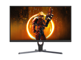 AOC 24G11E Gaming Monitor, 24" FHD (1920 x 1080) Resolution, 180Hz, Anti-glare, 1ms (GTG) Response Time, HDMI, DisplayPort, Tilt Adjustable Stand, Black & Red, 1 Year Warranty | 24G11E