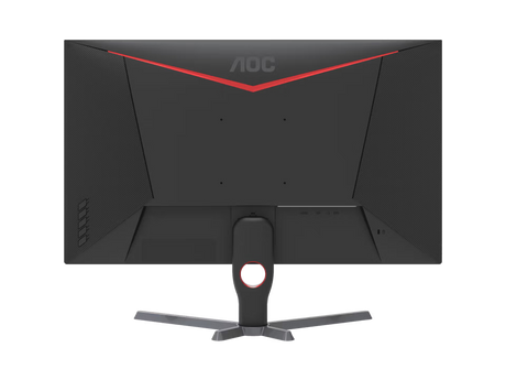 AOC 24G11E Gaming Monitor, 24" FHD (1920 x 1080) Resolution, 180Hz, Anti-glare, 1ms (GTG) Response Time, HDMI, DisplayPort, Tilt Adjustable Stand, Black & Red, 1 Year Warranty | 24G11E