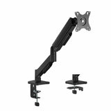 Skill Tech Mechanical Spring Single Monitor Arm, Supports 17"–32" Screens, up to 9 kg, Mechanical Spring Height Adjustment, Full-Motion, Integrated Cable Management, 1 Year Warranty | SH130-C012