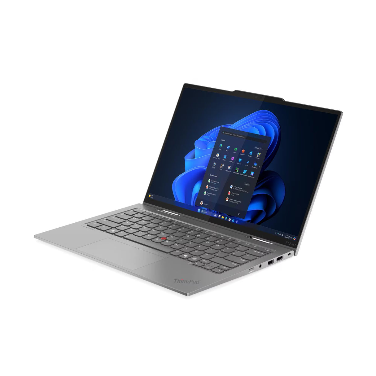 Lenovo ThinkPad X1 2-in-1 Gen 10 Aura Edition Intel Core Ultra 7 255U Processor, 32 GB RAM, 1TB SSD, 14" WUXGA (1920x1200) Touch Display, Windows 11 Pro, English & Arabic Keyboard, 3 Year Warranty | 21Q00008GR