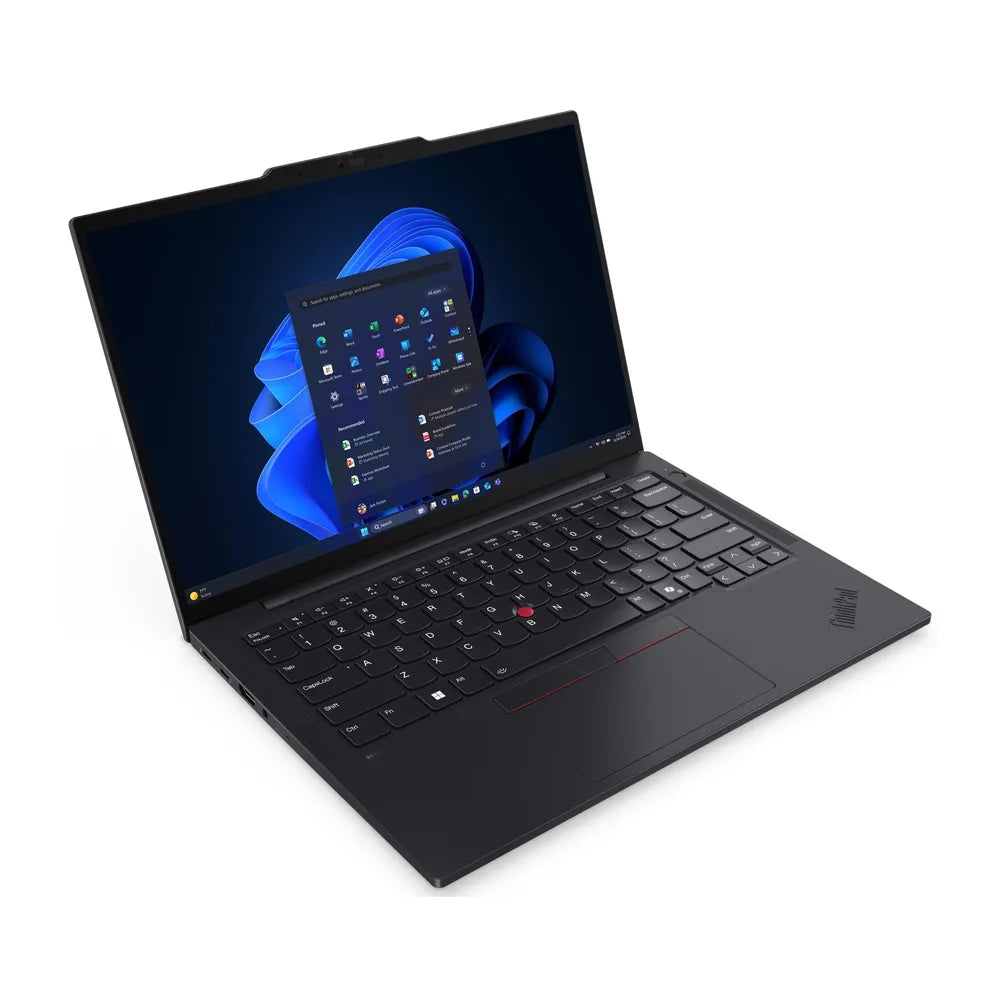 Lenovo ThinkPad T14s Gen 6 Laptop, Intel Core Ultra 7 255U Processor, 16GB RAM, 512GB SSD, 14" WUXGA IPS Display, Windows 11 Pro, Backlit English & Arabic Keyboard, 3 Year Warranty | 21R1001EGR