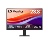 LG Curved 24U421A-B 24" FHD (1920 x 1080) Monitor, Anti-glare, USB-C, HDMI, Tilt Adjustable, 1 Year warranty | 24U421A-B