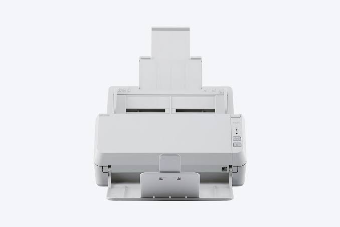 RICOH SP-1130N Image Scanner A4 Colour Sheet Fed Scanner, 600 dpi, 4,000 sheets Daily Volume, ADF, Duplex, White | PA03811-B021