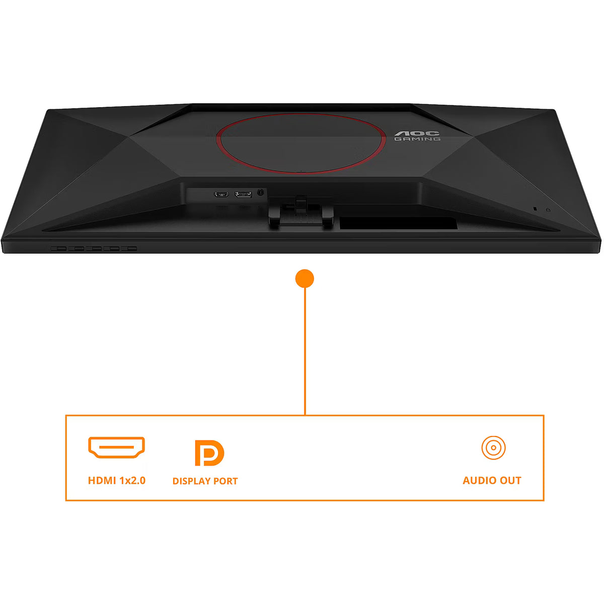 AOC 27G42E 27" FHD Gaming Monitor, 180Hz Refresh Rate, Fast IPS Panel, 0.5ms Response Time, HDMI, DisplayPort, Black, 1 Year Warranty | 27G42E