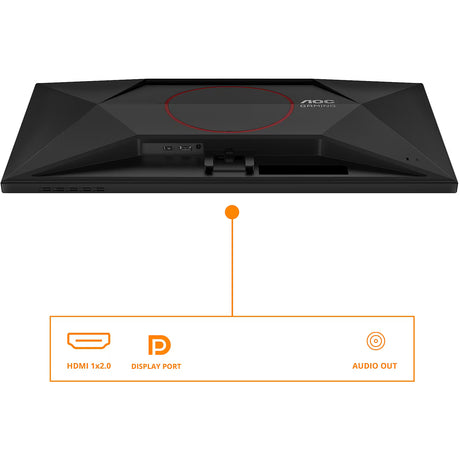 AOC 27G42E 27" FHD Gaming Monitor, 180Hz Refresh Rate, Fast IPS Panel, 0.5ms Response Time, HDMI, DisplayPort, Black, 1 Year Warranty | 27G42E