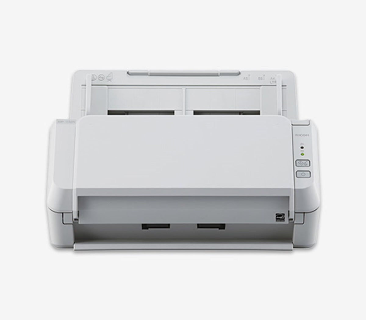 RICOH SP-1130N Image Scanner A4 Colour Sheet Fed Scanner, 600 dpi, 4,000 sheets Daily Volume, ADF, Duplex, White | PA03811-B021
