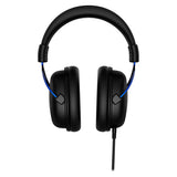 سماعة ألعاب HyperX Cloud، لجهاز بلايستيشن 5-بلايستيشن 4، أسود/أزرق، ضمان لمدة سنة | 4P5H9AM#ABB