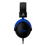 سماعة ألعاب HyperX Cloud، لجهاز بلايستيشن 5-بلايستيشن 4، أسود/أزرق، ضمان لمدة سنة | 4P5H9AM#ABB