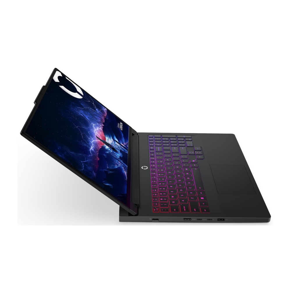 Lenovo Legion Pro 7 16IAX10H Laptop, Intel Core Ultra 9 275HX Processor, 64GB RAM, 2TB SSD, 24GB Nvidia RTX 5090 Graphics, 16" WQXGA OLED 240Hz Display, DOS, Per-key RGB Backlit English & Arabic Keyboard, 1 Year Warranty | 83F5008LAX