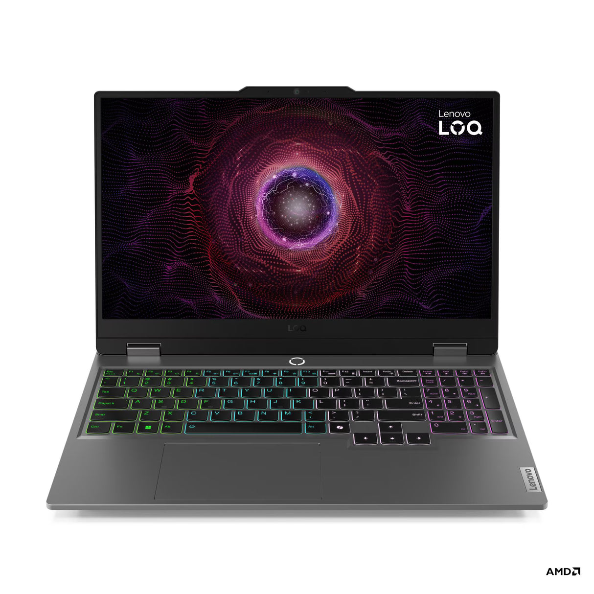 لينوفو LOQ 15ARP9 معالج AMD رايزن 7 7435HS، ذاكرة وصول عشوائي 24 جيجابايت، قرص صلب 512 جيجابايت SSD، بطاقة رسومات 6 جيجابايت NVIDIA RTX 4050، شاشة 15.6 بوصة (1920x1080) FHD، ويندوز 11 هوم، لوحة مفاتيح إنجليزية وعربية، ضمان سنة واحدة | 83JC009HAX