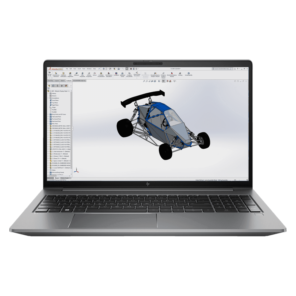 HP ZBook Power G10 Mobile Workstation Laptop, AMD Ryzen 9 PRO 7940HS Processor, 32GB RAM, 512GB SSD, 8GB Nvidia RTX 2000 Ada Graphics, 15.6" QHD Display, Windows 11 Pro, English & Arabic Backlit Keyboard, 1 Year Warranty | 866F4EA