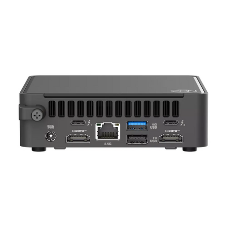 Asus NUC 15 Pro SFF Barebone PC Kit, Intel Core Ultra 5-225H Processor, No RAM, No Storage, Intel Arc Graphics, DOS, 3 Year Warranty | 90AR00R2-M000D0