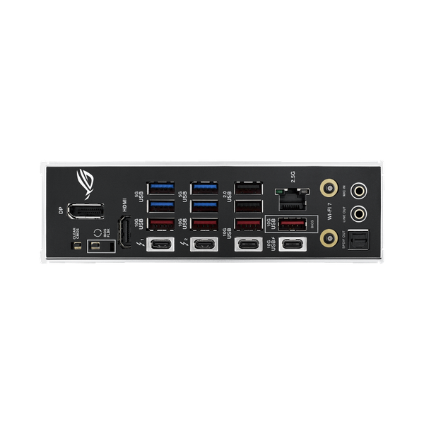 Asus ROG STRIX Z890-F GAMING WiFi Motherboard, LGA 1851 Socket, ATX Form Factor, DDR5 Ram, PCIe 5.0 With SafeSlot Core+, Wi-Fi 7, Bluetooth v5.4, HDMI, DisplayPort, Thunderbolt 4, Intel 2.5 GB Ethernet With Asus LANGuard, Aura Sync, 1 Year Warranty |