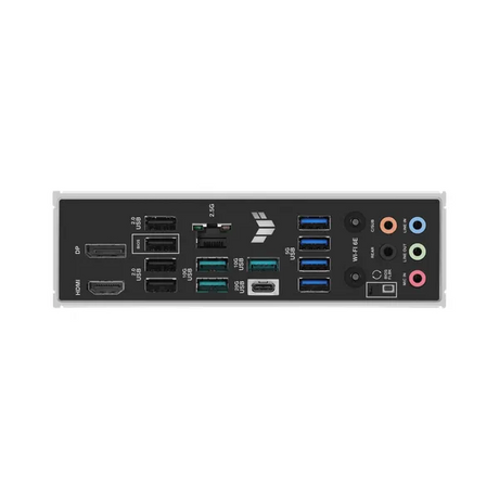 Asus TUF GAMING B850M-PLUS WiFi Motherboard, AM5 Socket, micro-ATX Form Factor, DDR5 Ram, PCIe 5.0 With SafeSlot Core+, Wi-Fi 6E, Bluetooth v5.3, HDMI, DisplayPort, Realtek 2.5 GB Ethernet With TUF LANGuard, Aura Sync, 1 Year Warranty | 90MB1IY0-M0EAY0