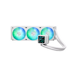 Asus Prime LC 360 ARGB AIO Liquid Cooler, Customizable Infinity Mirror, Supports Intel, AMD Sockets, White, 1 Year Warranty | 90RC0102-B0EAY0