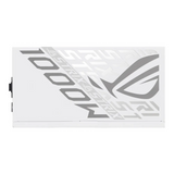 Asus ROG Strix 80 Plus Platinum Power Supply, 1000W, Fully Modular, ATX, PCIe 5.1 Ready, 0dB Technology, White, 1 Year Warranty | 90YE00W4-B0NA00