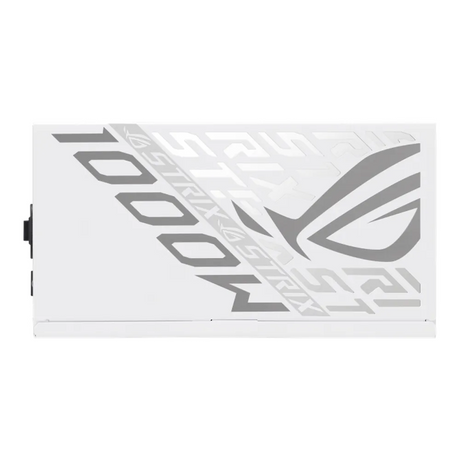 Asus ROG Strix 80 Plus Platinum Power Supply, 1000W, Fully Modular, ATX, PCIe 5.1 Ready, 0dB Technology, White, 1 Year Warranty | 90YE00W4-B0NA00