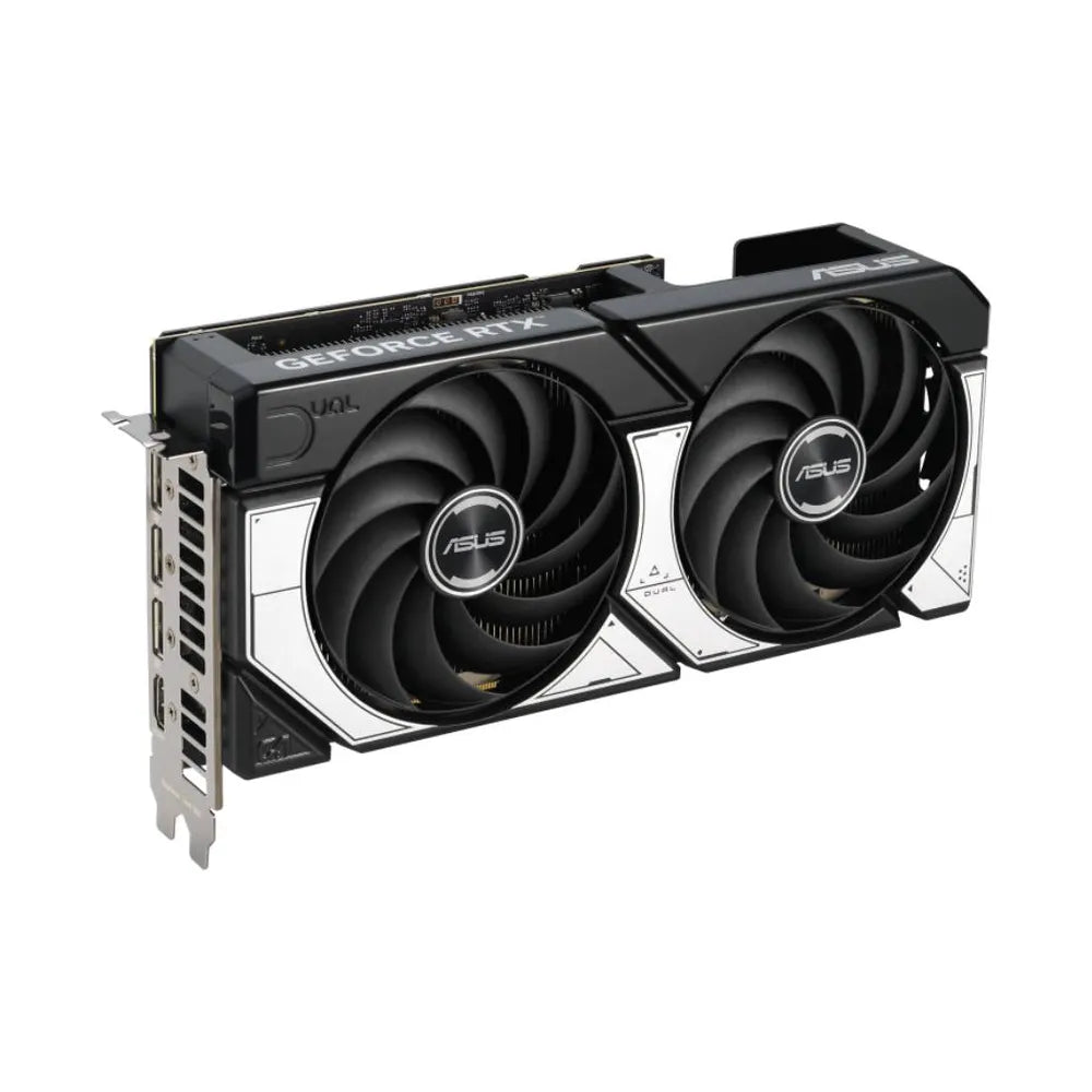 Asus DUAL GeForce RTX 5070 OC Edition Graphics Card, GDDR7 12 GB 192-bit Memory, HDMI 2.1b & DP 2.1b Outputs, PCI Express 5.0, 2572 MHz Core Clock, 28  GBps Memory Clock, SFF Compatible, 1 Year Warranty | 90YV0M17-M0NA00