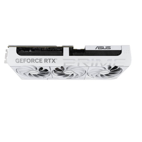 Asus PRIME GeForce RTX 5070 OC Edition Graphics Card, GDDR7 12 GB 192-bit Memory, HDMI 2.1b & DP 2.1b Outputs, PCI Express 5.0, 2587 MHz Core Clock, 28  GBps Memory Clock, SFF Compatible, White, 1 Year Warranty | 90YV0M19-M0NA00
