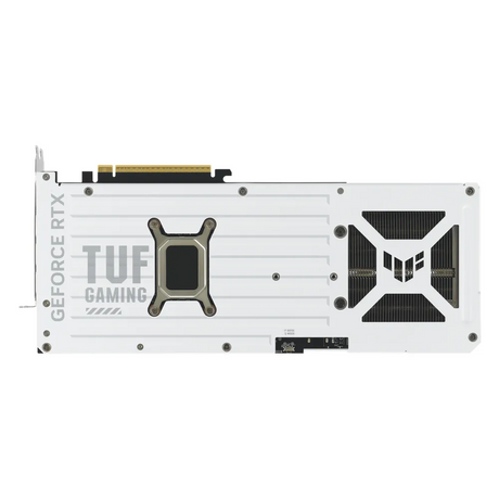 Asus TUF Gaming GeForce RTX 5070 Ti White OC Edition Graphics Card, GDDR7 16GB 256-bit Memory, HDMI 2.1b & DP 2.1b Outputs, PCI Express 5.0, 2588 MHz Core Clock, 28 Gbps Memory Clock, 1 Year Warranty | 90YV0MD3-M0NA00