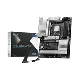 Msi PRO Z890-A WiFi Motherboard, LGA 1851 Socket, ATX Form Factor, DDR5 Ram, PCIe 5.0, Intel Wi-Fi 6E, Bluetooth 5.3, USB 40 GBps, HDMI 2.1, Thunderbolt4 (Type-C), Realtek 8126 5G LAN, EZ M.2 Shield Frozr II, 1 Year Warranty | 911-7E32-004