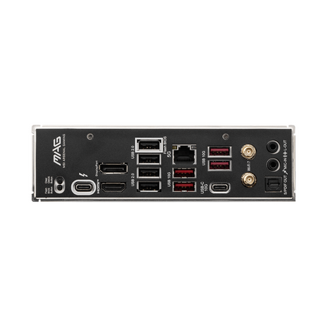 Msi MAG B860 Tomahawk WiFi Motherboard, LGA 1851 Socket, ATX Form Factor, DDR5 Ram, PCIe 5.0, Intel Killer BE1750x Wi-Fi 7 & Bluetooth 5.4, Thunderbolt4 Port, HDMI, Display Port, USB 10 GBps, Intel Killer E5000 5 GBps LAN, EZ M.2 Shield Frozr II, 1 Year