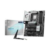 Msi B860 Gaming Plus WiFi Motherboard, LGA 1851 Socket, ATX Form Factor, DDR5 Ram, PCIe 5.0, Intel Killer BE1750x Wi-Fi 7 & Bluetooth 5.4, Thunderbolt4 Port, USB 10 GBps, Intel Killer E5000 5 GBps LAN, EZ M.2 Shield Frozr II, 1 Year Warranty |