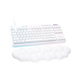 Logitech G713 80% AR GB Mechanical Gaming Keyboard, Cloud-Soft Palm Rest, Tactile Keys, Wired Detachable Cable, White, 1 Year Warranty | 920-010422