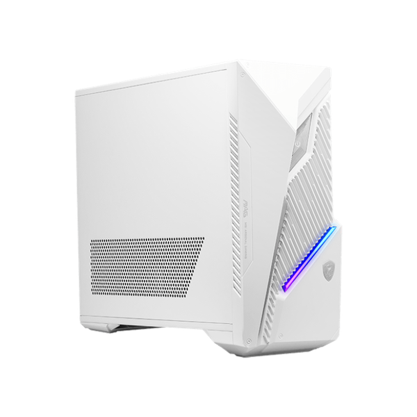 Msi MAG Infinite S3 14th Barebone Desktop PC, Intel Core i7-14700F Processor, Intel H610 Chipset, 500W 80 Plus Bronze Power Supply, No RAM, No Storage, White, DOS, 1 Year Warranty | 936-B93852-024