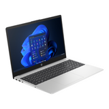 HP 250 G10 Laptop, Intel Core i7-1355U Processor, 8GB RAM, 512GB SSD, 15.6" FHD Display, DOS, English Backlit Keyboard, Silver, 1 Year Warranty | 9G1W4ET