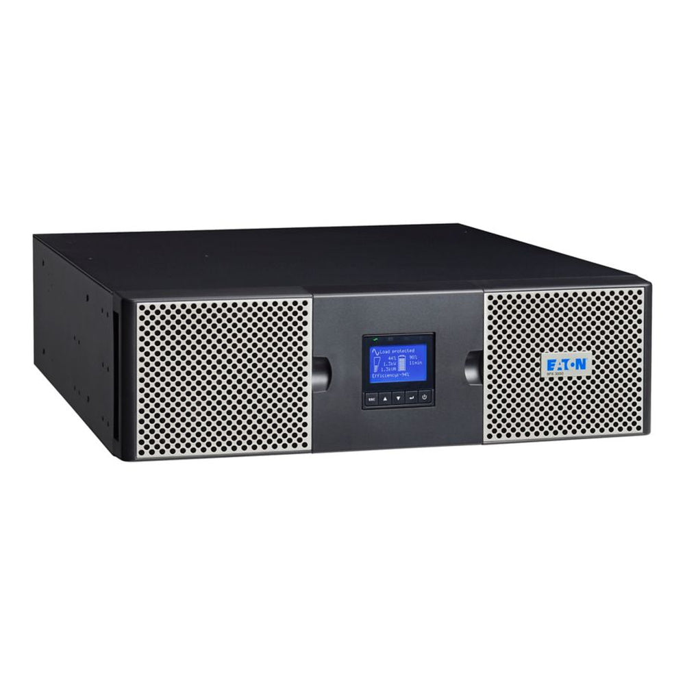 Eaton 9PX UPS 2200 VA، تثبيت على حامل/برج 3U، 230 فولت، 8 منافذ C13 + 2 منافذ C19، ضمان سنة واحدة | 9PX2200iRT3U